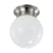 Nuvo Lighting 8W 6" LED Flush Mount, 3K Dim, Brushed Nickel, Frosted Glass 62/1565 - alternate 6